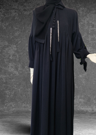 Daily Wear Loose Fitting Abaya -Raya Abaya - Khushu Modest Wear