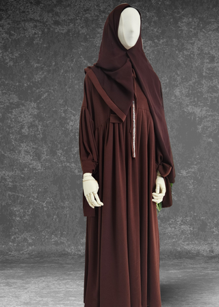 Daily Wear Loose Fitting Abaya -Raya Abaya - Khushu Modest Wear