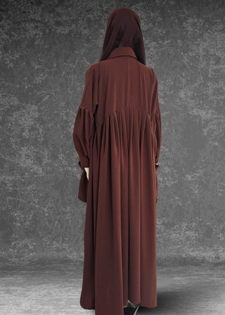 Daily Wear Loose Fitting Abaya -Raya Abaya - Khushu Modest Wear