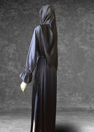 Regal Armani Satin Abaya set