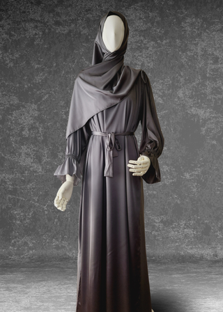 Regal Armani Satin Abaya set