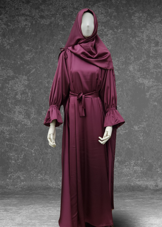 Regal Armani Satin Abaya set