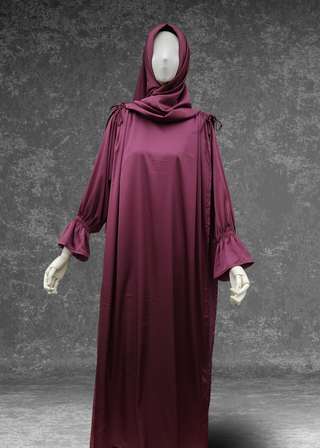 Regal Armani Satin Abaya set