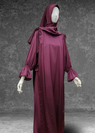 Regal Armani Satin Abaya set